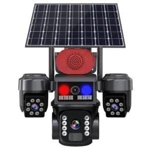 Camara Solar 3 Lentes Bocina 4G