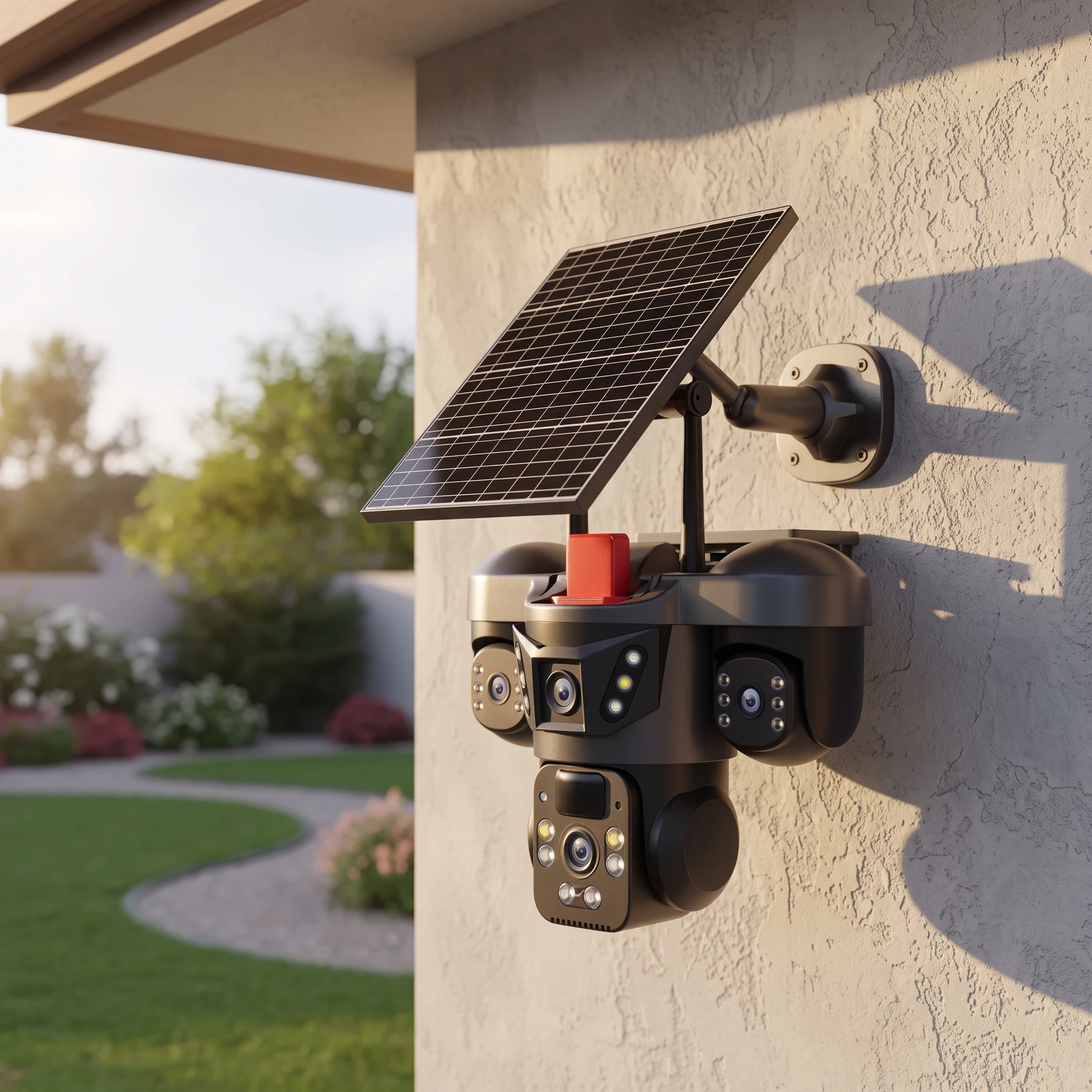 Camara Solar 3 lentes wifi - Image 3